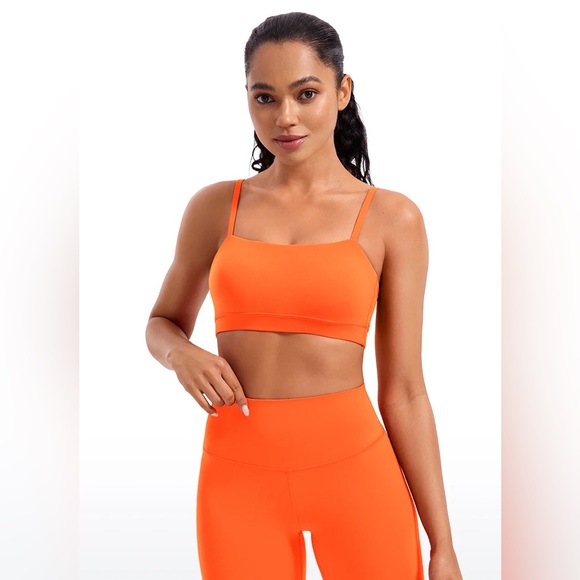 Butterluxe Adjustable Spaghetti Thin Strap Sports Bra - Picture 3 of 5